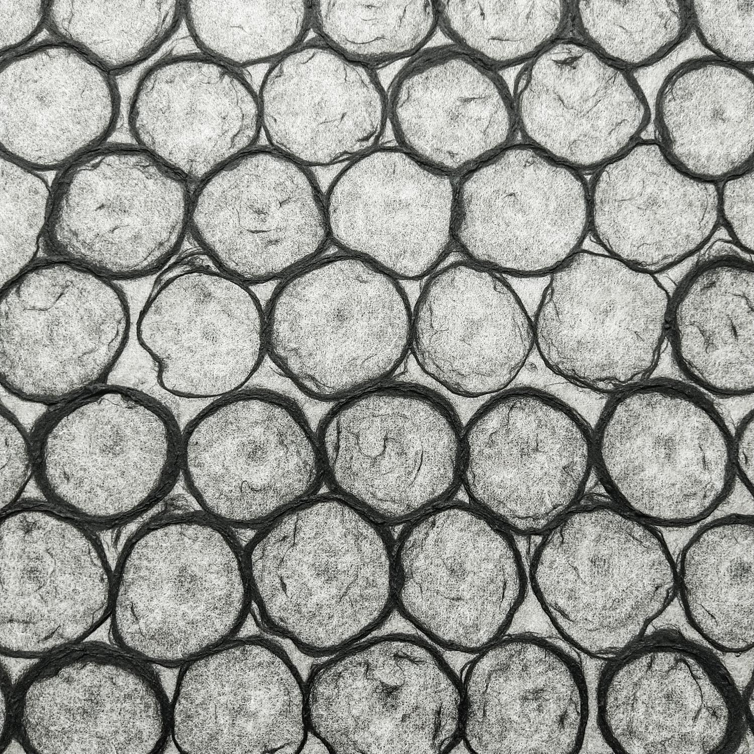 Handmade Beehive Kozo Paper (Black) - Image 4